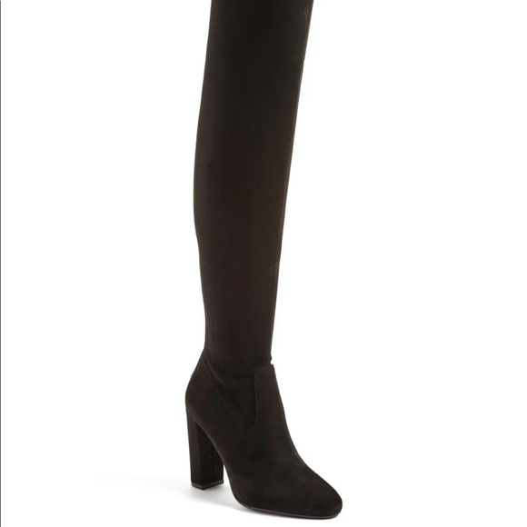 Emotions Suede Thigh Boots - Picture 4 of 4